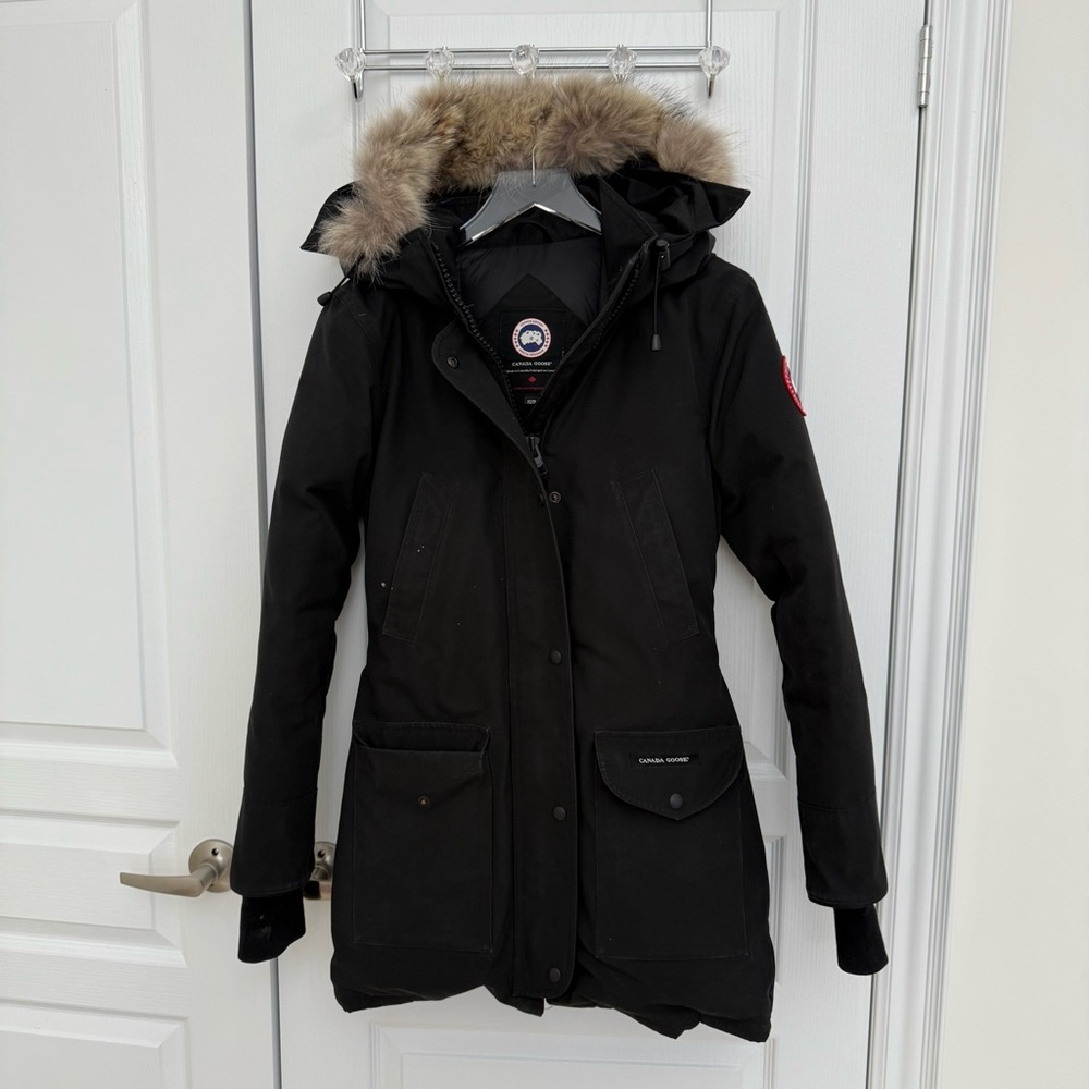Canada Goose Black Trillium Parka Heritage XS